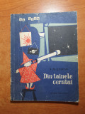 Carte pentru copii - sa stim din tainele cerului - din anul 1958