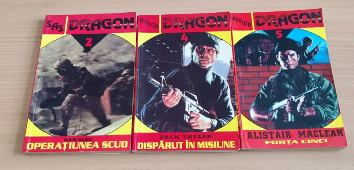 Colecția SAS - Dragon - set 3 titluri