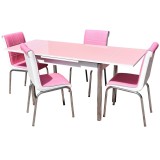 Cumpara ieftin Set Masa Sticla Cu 4 Scaune Nr13 Du 2 Penbe