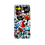 Cumpara ieftin Folie Skin Compatibila cu Samsung Galaxy S21 Ultra Wrap Skin Printing Sticker Bomb 5, Oem