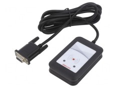 Cititor RFID RS232 cu Antenă 100mm Negru