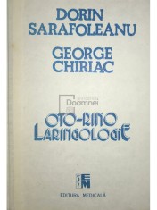 Dorin Sarafoleanu - Oto-rino laringologie (Editia: 1993) foto