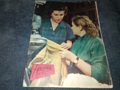 REVISTA FEMEIA NR 8 1961 INCLUDE SUPLIMENT FEMEIA foto