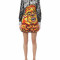 Rochie MOSCHINO PRINTED SHIRT DRESS 54040564 1112 Multicolor