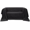 Husă Canapea Velur Microfibră Antracit 210x280cm vidaXL - Protecție Mobilier, Lavabilă