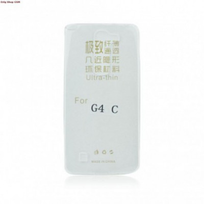 Husa Silicon Ultra Slim LG G4C (G4 Mini) Transparent foto