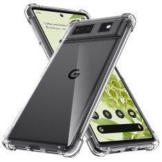 Husa Google Pixel 6 Techsuit Shockproof Clear Silicone, transparenta foto
