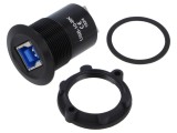 Adaptor USB A soclu, USB B soclu USB 3.0 - Filet M22