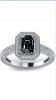 Noutate! Inel argint 925 placat rodiu cu moissanit , diamant de sinteza!!!