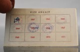 Legitimatie casa ziaristilor din Bucuresti 1960