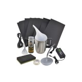 Kit restaurare faruri auto cu polimer lichid , include accesorii si alimentare duala 12V / 220V, Lumi LUXURY