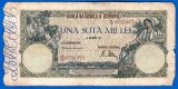 (40) BANCNOTA ROMANIA - 100.000 LEI 1946 (20 DECEMBRIE 1946), FILIGRAN ORIZONTAL