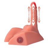 Masturbator Michael Ass&amp;Dildo, 7 Moduri Impingere si Vibratii, SuperSkin, USB, Natural, 2.6 kg, Mistress
