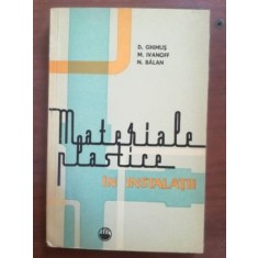 Materiale plastice in instalatii- D.Ghimus, M.Ivanoff, N.Balan