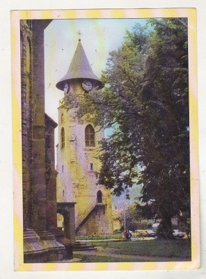bnk cp Piatra Neamt - Catedrala Sf Ioan - Turnul clopotnita - circulata foto
