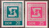 Cumpara ieftin Germania DDR 1969, MI 1517-18, serie 2V MNH, Nestampilat