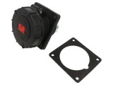 Conector Alimentare AC Trifazat 63A 400VAC IP67