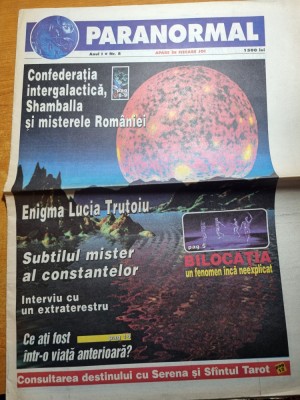 ziarul paranormal anul 1, nr. 8 foto