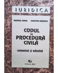 Gabriel Boroi - Codul de procedura civila (Editia: 1995) foto