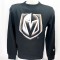 Vegas Golden Knights hanorac de bărbați Chrome Graphic Crew Sweatshirt Black - L