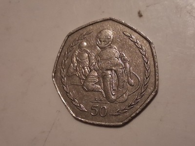 Anglia - 50 pence 1997 foto
