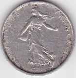 Monedă Franța 5 francs 1963 din argint &ndash; Republica Franceză