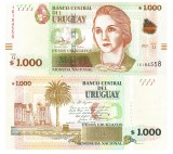 Uruguay 1 000 1000 Pesos 2021-24 P-98c UNC