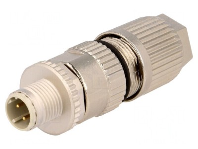 Mufă M12 4-PIN Ethernet IP67 IDC Drept foto