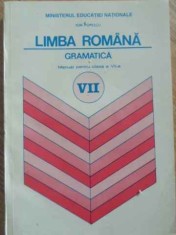 LIMBA ROMANA, GRAMATICA. MANUAL PENTRU CLASA A VII-A-ION POPESCU-259946 foto