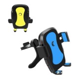 Suport Telefon Auto Prindere Grila Ventilatie ALM Universal Negru ABS Ajustabil