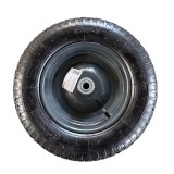 Roata Roaba Cu Cauciuc Bordurat - 3.5x8.0"