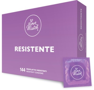 Prezervative Love Match Resistente - 144 bucati foto