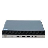 Unitate PC Refurbished HP EliteDesk 800 G3 Mini PC, Intel Core I5-7500T, 8 GB RAM, 256 GB SSD, Windows 10 Pro, Stare Corecta