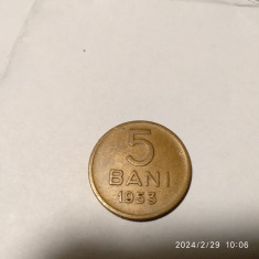 -Y- MONEDA ROMANIA 5 BANI 1953