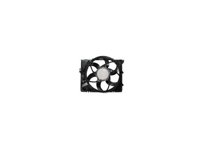 GMV radiator electroventilator BMW Seria 1 E82/E88; 2004-2011 model 128i; 3, 0 R6, motor benzina, cu AC, 600W; 490 mm; 3 pini foto