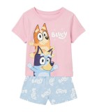 Pijama de Vară pentru Copii Bluey Roz 3-6 Ani (set 4 buc.)