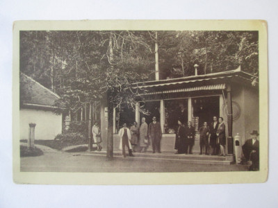 Băile Bazna(Sibiu):Magazin Universal,carte poș.circ.1935 foto