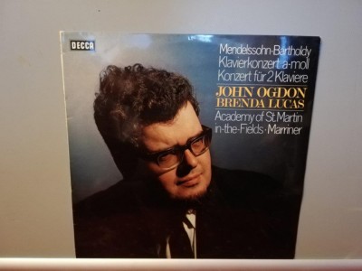 Mendelssohn Bartholdy &amp;ndash; Piano Concerto for 2 Piano (1973/Decca/RFG) - Vinil/NM+ foto