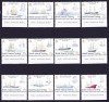 DB1 BAT 1993 Teritorii Antarctice Britanice Exploratori si Corabiile lor Vapoare 12 v. cu tag MNH ATENTIE 2 poze, Nestampilat