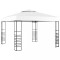 Gossi foisor de gradina, alb, 3 x 3 m