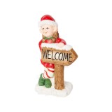 Decoratiune de Craciun din ceramica pentru exterior 35 x 17 x 13 cm-Tip Model 4