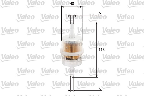 VALEO 587011 filtru combustibil