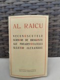 Necunoscutele scrisori de dragoste ale preadevotatului slujitor Alexandru - Al. Raicu