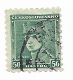 Cehoslovacia - Milan Rastislav Shtefanik, 1935 - obiliterat