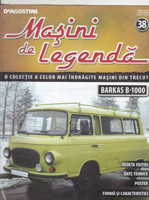 bnk ant Revista Masini de legenda 38 - Barkas B-1000