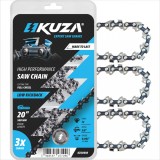 KUZA - Lant pentru drujba, Lungime 20&quot;, pas 3/8&quot; Pitch, grosime 063&quot;-1.6 mm, 72 Zale, 3 lanturi/pach PowerTool TopQuality