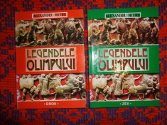 Legendele Olimpului ( zeii si eroii ) - Alexandru Mitru / 2 volume cartonate