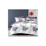 Cumpara ieftin Lenjerie de Pat Bumbac Finet, 6 Piese, Pat Dublu - Gr-367