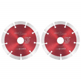 Cumpara ieftin Discuri diamantate de tăiere, 2 buc., oțel, 125 mm