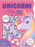 Abțibilduri pufoase - Unicorni - Paperback - *** - Girasol